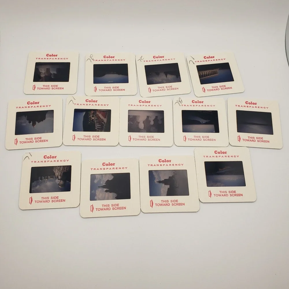 Kodak Color Slides Vintage 35mm Film Transparencies Travel Photos 1970s Vacation